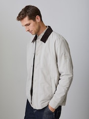 BOSS Grey Leldon Regular-Fit Jacket - Image 1 of 5