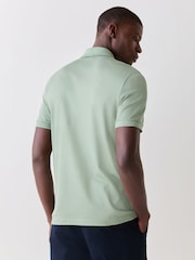 BOSS Green Paras Quarter Zip Regular-Fit Polo Shirt - Image 3 of 6