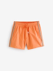 BOSS Orange Iconic Side Stripe Logo Swim Shorts - Image 5 of 5