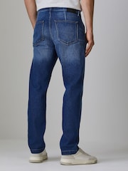 BOSS Troy Straight Leg Denim Jeans - Imaginea 3 din 6