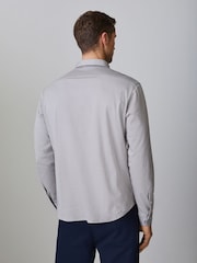 BOSS Grey Motion Regular-Fit Long Sleeve Shirt - Image 3 of 5
