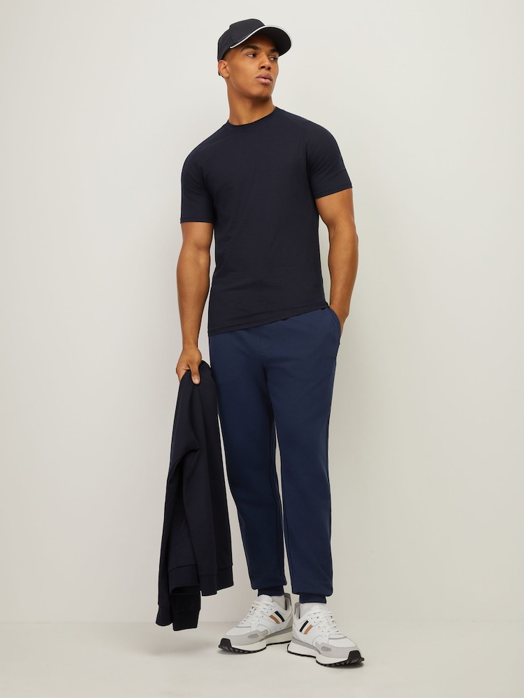 BOSS Blue Regular-Fit Joggers - Image 2 of 4