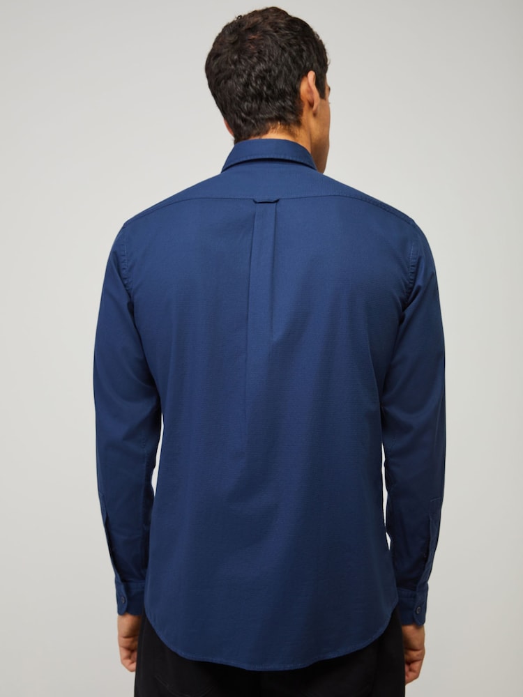 BOSS Blue Rickert Regular-Fit Shirt - Image 2 of 5