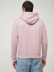 BOSS Purple Regular-Fit Wetalk Logo Hoodie - Image 2 of 4