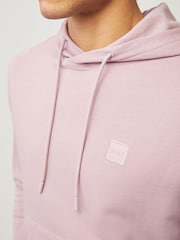 BOSS Purple Regular-Fit Wetalk Logo Hoodie - Image 4 of 4