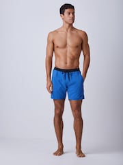 Azul - Shorts de baño de secado rápido estrella de mar de BOSS - Imagen 2 de 5