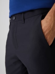 BOSS Black Waffle Commuter Trousers - Image 4 of 5