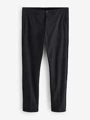 BOSS Black Waffle Commuter Trousers - Image 5 of 5
