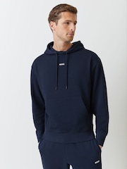 BOSS Blue Logo Hooded Tracksuit - Image 3 of 6