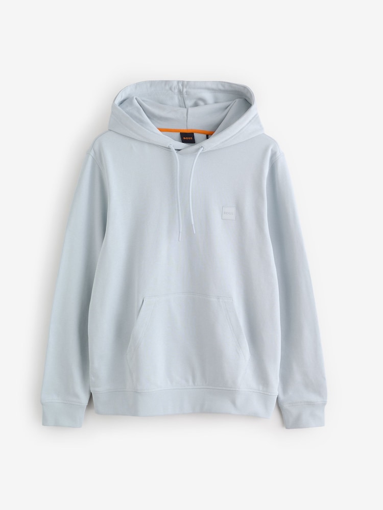 BOSS Grey Wetalk Logo Hoodie - Image 1 of 1 BOSS Grey Wetalk Logo Hoodie - Image 1 of 1