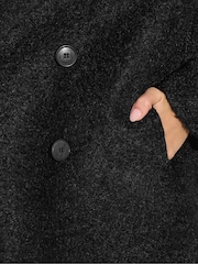 M&Co Black Boucle Peacoat - Image 4 of 5