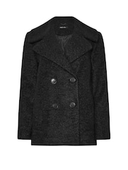 M&Co Black Boucle Peacoat - Image 5 of 5