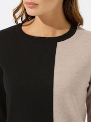 M&Co Natural Colourblock Jumper - Image 4 of 5