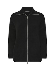 Evans Double Zip Cardigan - Image 6 of 6