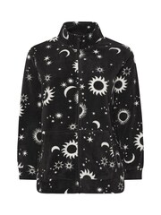 Yours Curve Black Zip Through Fleece - Image 5 of 5