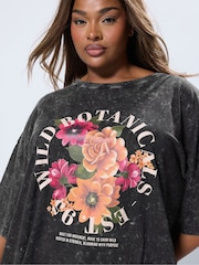 Camiseta larga Yours Curve Boxy - Imagem 4 de 5