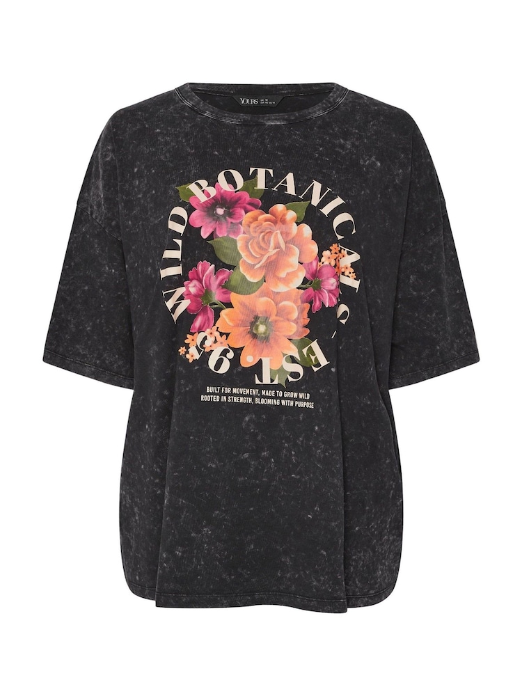 Camiseta larga Yours Curve Boxy - Imagem 5 de 5