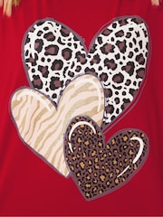 Yours Curve Triple Heart Logo Top - Imagem 4 de 5