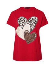 Yours Curve Triple Heart Logo Top - Imagem 5 de 5