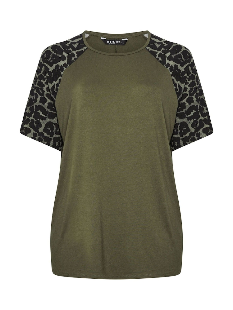 Verde - Camiseta oversized de renda Chevron Yours Curve - Imagem 5 de 5