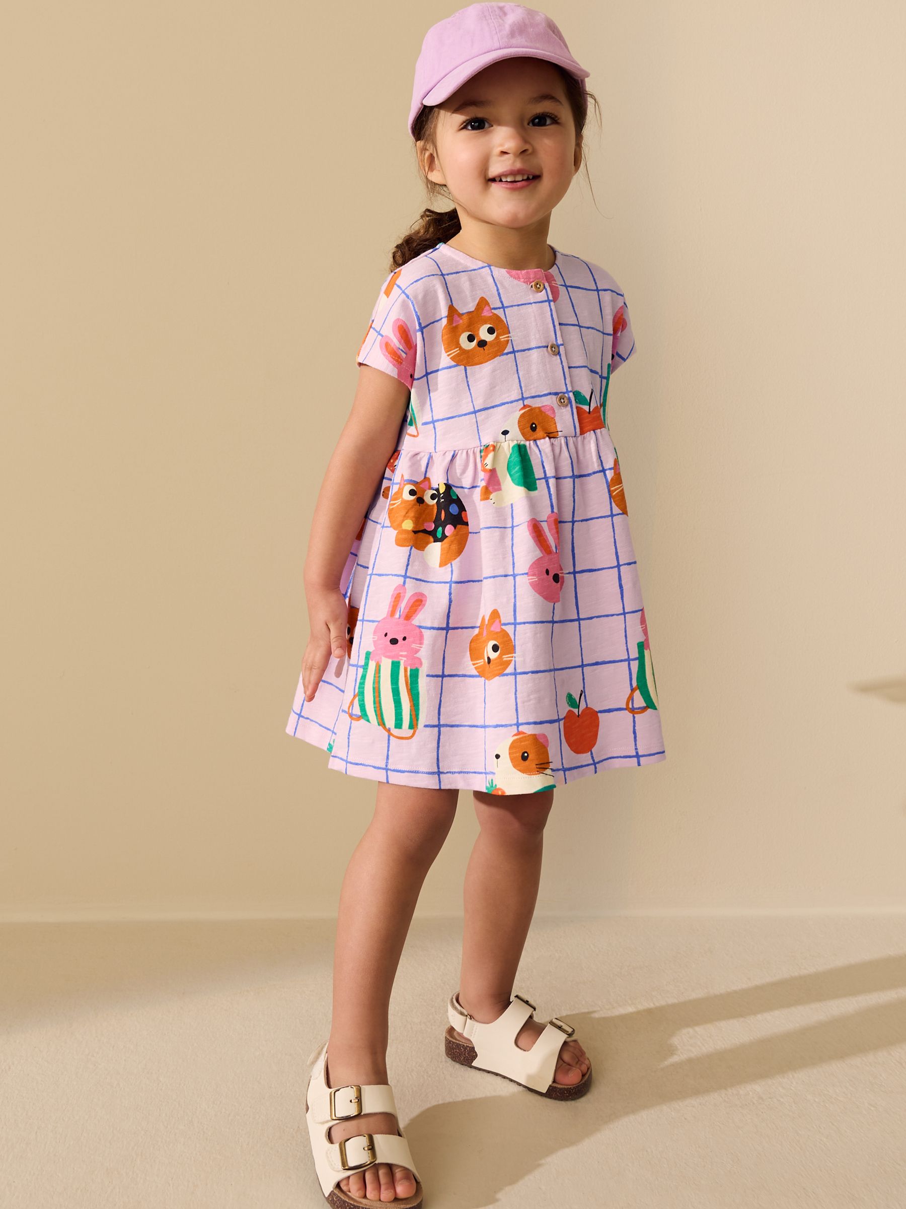 Buy Pink Pets Jersey Dress (3mths-7yrs) from Next USA