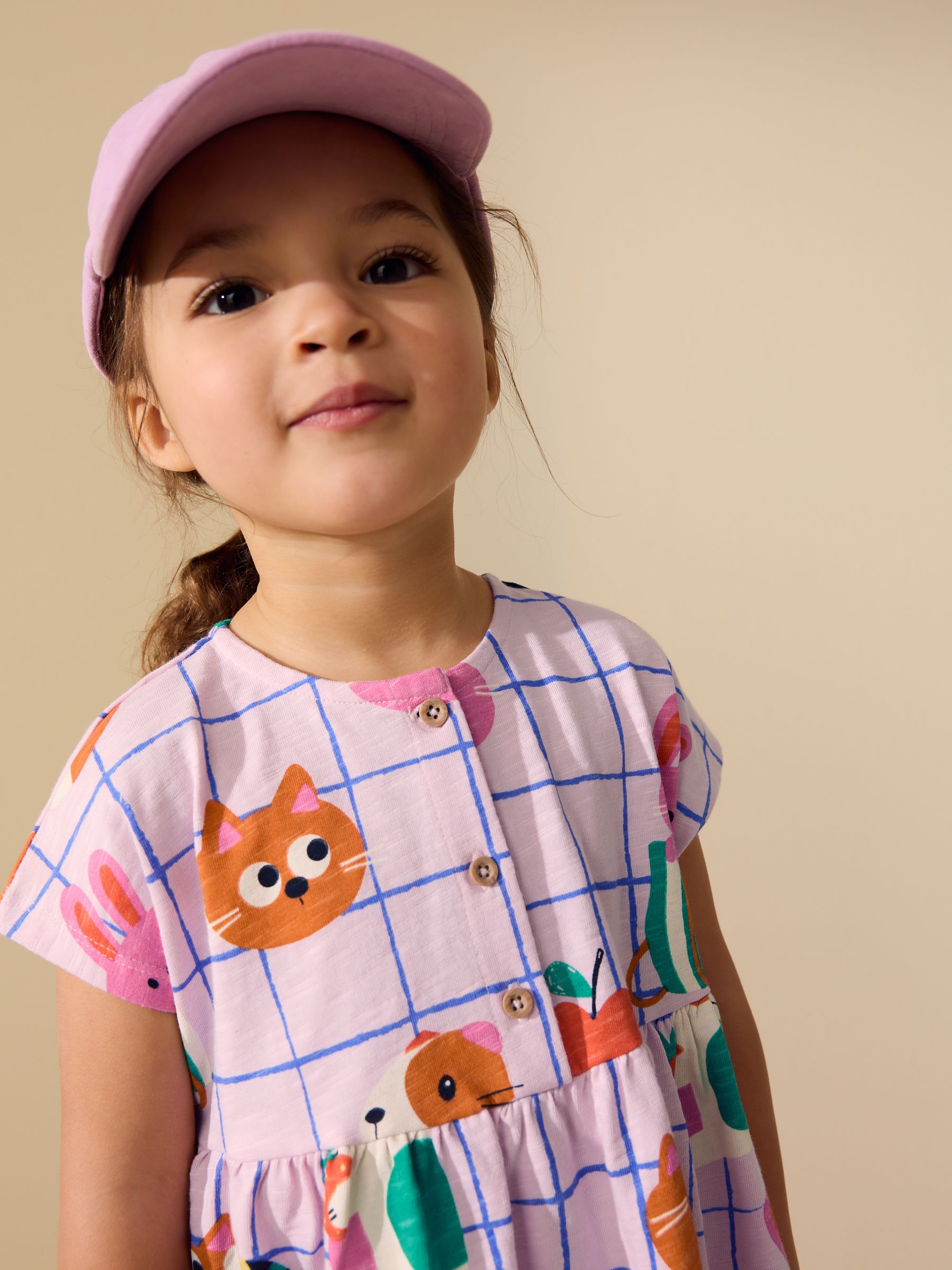 Buy Pink Pets Jersey Dress (3mths-7yrs) from Next USA
