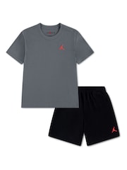 Jordan Brooklyn Essentials French Terry Top & Short Set - Imagen 1 de 4