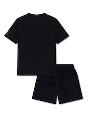 Jordan Black Brooklyn Mesh Shorts - Image 2 of 3