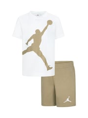 Jordan Desert Camo Jumbo Jumpman Shorts Set - Image 1 of 5
