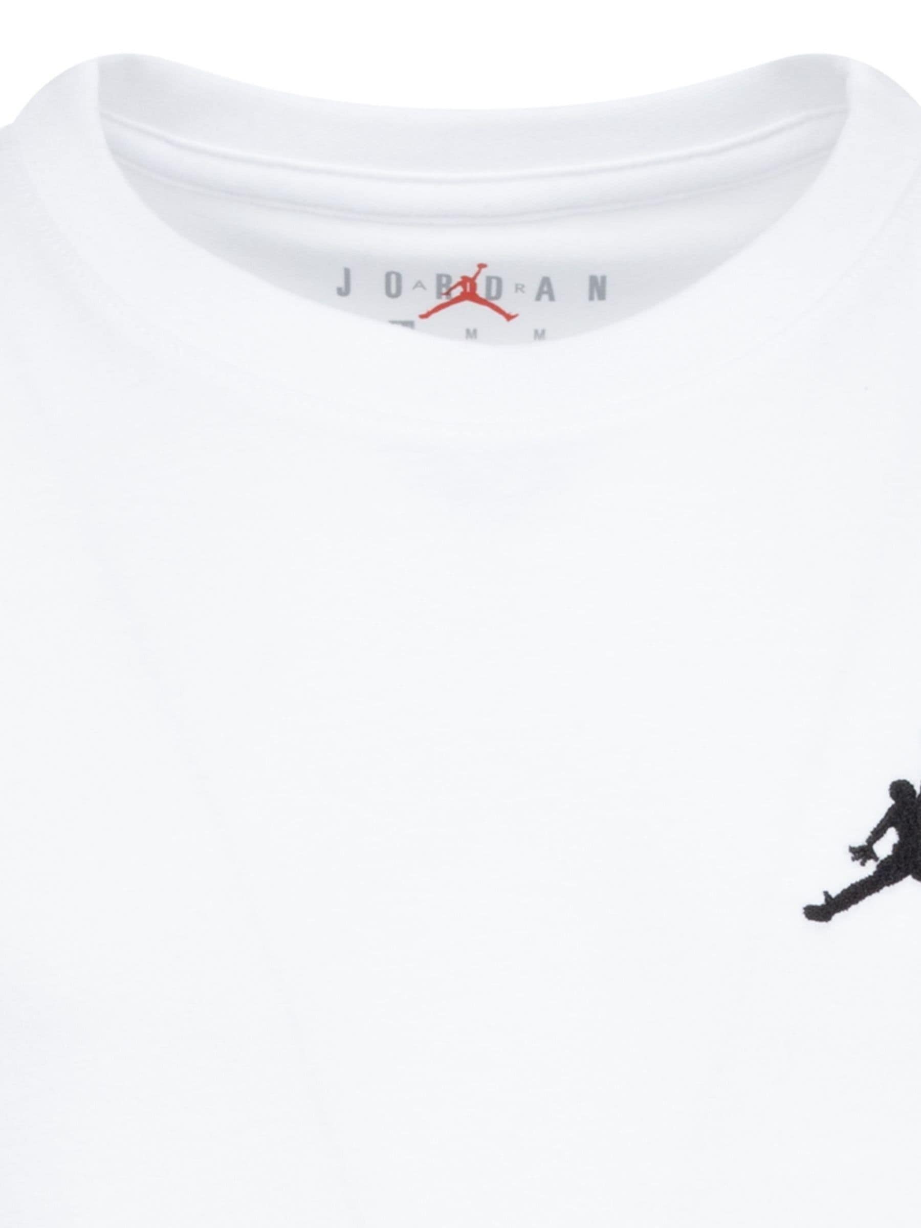 Buy Jordan White Jumpman Air Embroidered T-Shirt from Next South