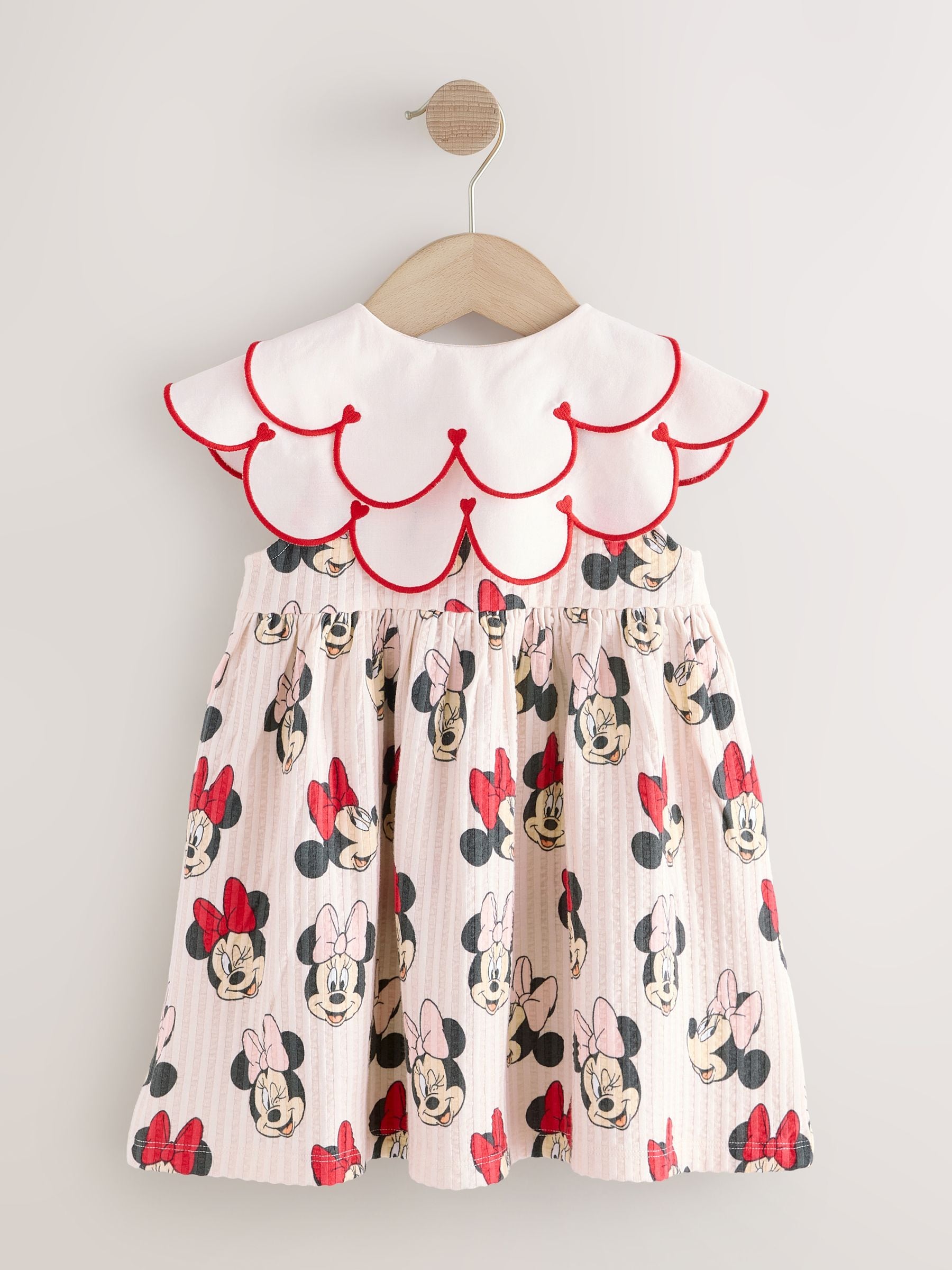 Buy Red Minnie Collared Disney Dress (3mths-7yrs) from Next USA