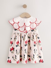 Red Minnie Collared Disney Dress (3mths-7yrs) - Image 5 of 7