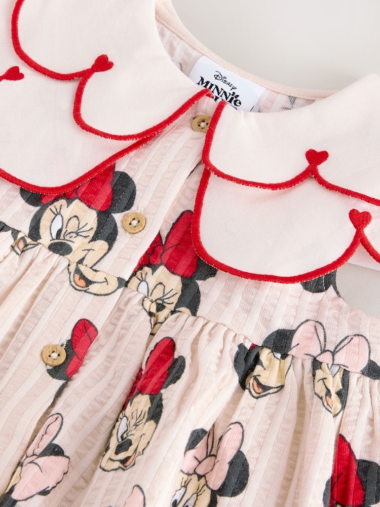 Red Minnie Collared Disney Dress (3mths-7yrs) - Image 7 of 7