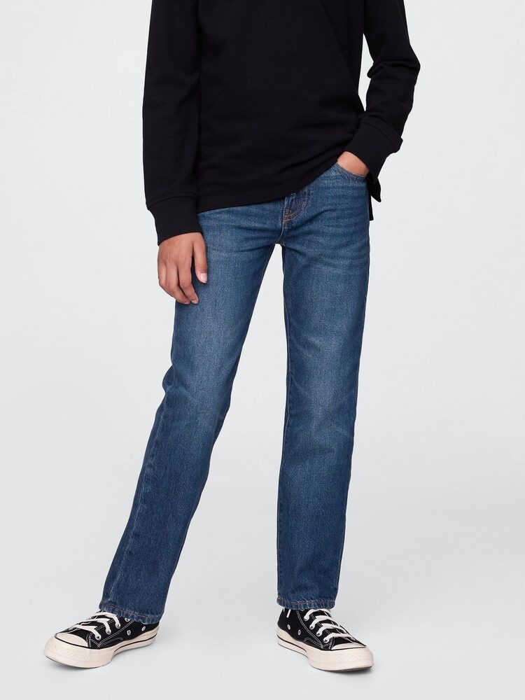 Gap Blue Original Straight Jeans (5-13yrs) - Image 1 of 4 Gap Blue Original Straight Jeans (5-13yrs) - Image 1 of 4