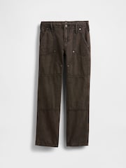 Gap Dark Green 90s Original Straight Carpenter Jeans - Image 4 of 5