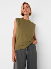 Whistles Edie Stripe Sleeveless Vest - Imagem 1 de 5