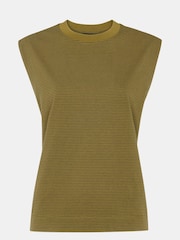 Whistles Edie Stripe Sleeveless Vest - Imagem 5 de 5