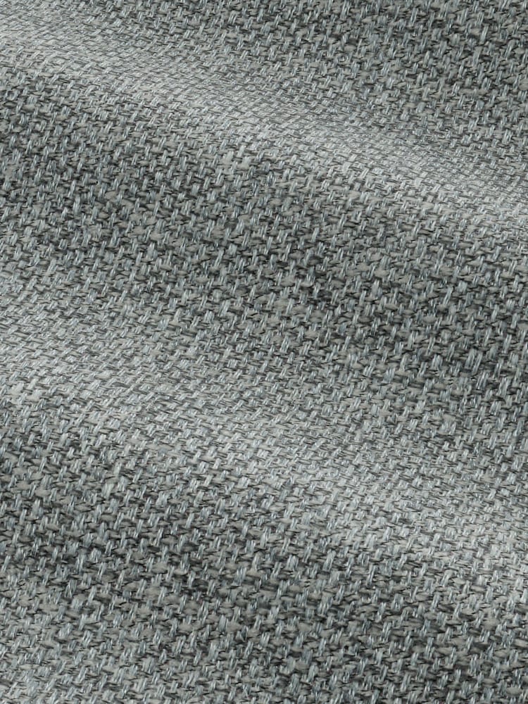 Chunky Weave Mid Grey Wolton Right Hand Corner Storage Dining Bench - Image 14 of 14