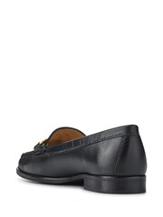 Jones Bootmaker Black Lorella Leather Heeled Loafers - Image 4 of 5