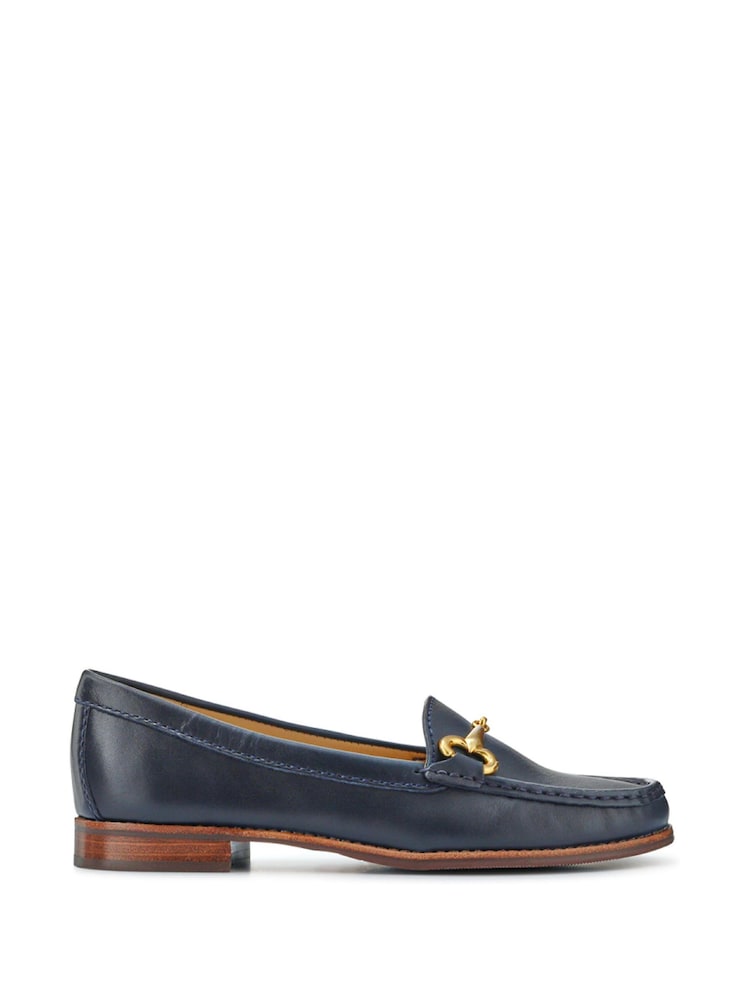 Jones Bootmaker Blue Lorella Wide-Fit Slip-On Shoes - Image 2 of 5
