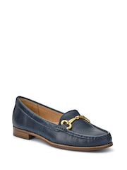 Jones Bootmaker Blue Lorella Wide-Fit Slip-On Shoes - Image 3 of 5