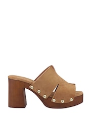 Hush Puppies Perle Platform Brown Sandals - Image 1 of 4