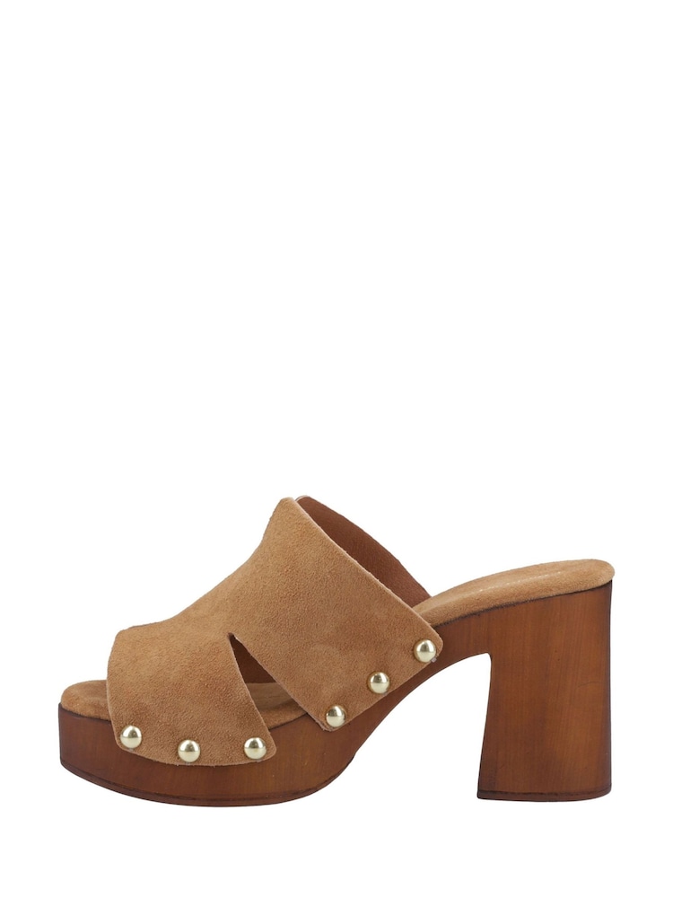 Hush Puppies Perle Platform Brown Sandals - Image 2 of 4