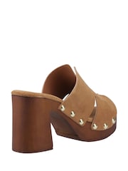 Hush Puppies Perle Platform Brown Sandals - Image 4 of 4