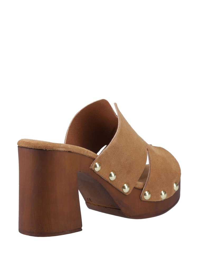 Hush Puppies Perle Platform Brown Sandals - Image 4 of 4
