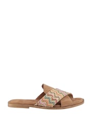 Hush Puppies Petra Brown Sandals - Image 1 of 4