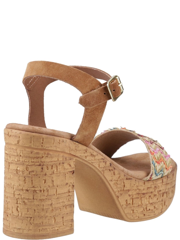 Hush Puppies Pandora Platform Brown Sandals - Imagen 4 de 4