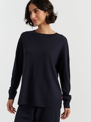 Chinti & Parker Wool Cashmere Wide Slouchy Relaxed Sweater - Image 1 of 4