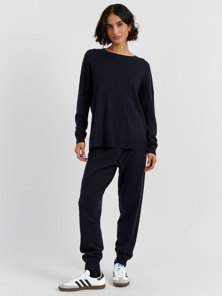 Chinti & Parker Wool Cashmere Wide Slouchy Relaxed Sweater - Image 2 of 4