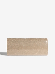 Lipsy Gold Heatseal Clutch Bag - Image 7 of 7